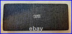 Cross Sterling Silver Ladies Ballpoint Pen & Pouch New In Box Made In Usa