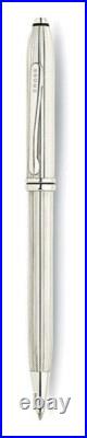 Cross Townsend Ballpoint Pen Sterling Silver New In Box H652