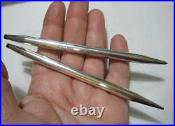 Cross Vintage 50s Sterling Silver Roses and Sheath Ballpoint Pen & Pencil Set