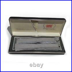 Cross sterling silver ballpoint pen and 0.9mm mechanical pencil set made in USA