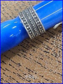 Curtis Australia fountain pen Israel 60 years 925 STERLING