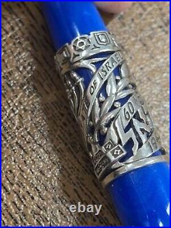 Curtis Australia fountain pen Israel 60 years 925 STERLING