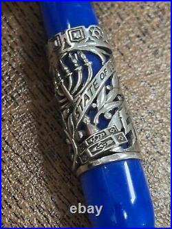 Curtis Australia fountain pen Israel 60 years 925 STERLING