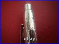 DELTA 925 Sterling Silver Ballpoint Pen Click Dome Strong Vintage 1980s