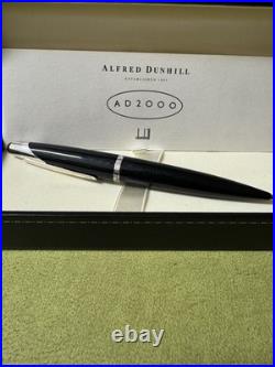DUNHILL AD2000 Sterling Silver, Ballpoint Pen. Vintage. Mint Condition. Box /card