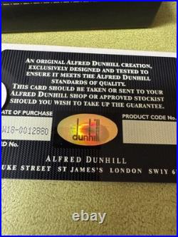 DUNHILL AD2000 Sterling Silver, Ballpoint Pen. Vintage. Mint Condition. Box /card
