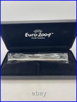 Delta Ballpoint Pen Sterling Silver 925 UEFA Euro 2004 Portugal Made in Italy
