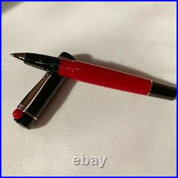 Delta Dolcevita Smorifa Red Sterling Silver Appointments Roller Pen