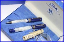 Delta Israel 50th Anniversary Fountain Pen & Ballpoint Pen Set NEW LE Year 1998