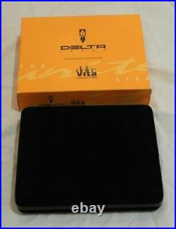 Delta Mini Dolcevita Ballpoint Pen with Sterling Trim in Original Box with Papers