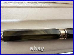 Delta Pen Sphere Marble Faceted And Silver 925 Marking with Box