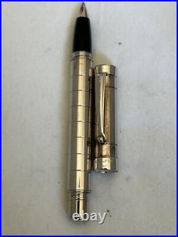 Delta Sterling Silver Rollerball Pen-Excellent condition