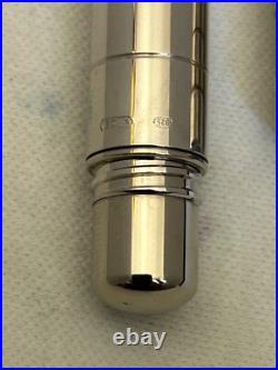 Delta Sterling Silver Rollerball Pen-Excellent condition