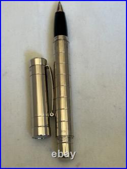Delta Sterling Silver Rollerball Pen-Excellent condition