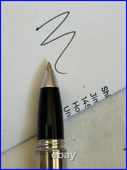 Delta Sterling Silver Rollerball Pen-Excellent condition