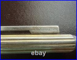 Dior Ballpoint Pen Solid SILVER 925 Rotating Writes Vintage