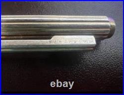 Dior Ballpoint Pen Solid SILVER 925 Rotating Writes Vintage