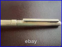 Dior Ballpoint Pen Solid SILVER 925 Rotating Writes Vintage