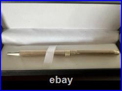 Dior Ballpoint Pen Solid SILVER 925 Rotating Writes Vintage