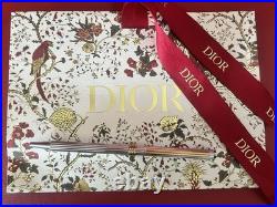 Dior Silver 925 Ballpoint Pen With Golden Profiles Vintage Writing