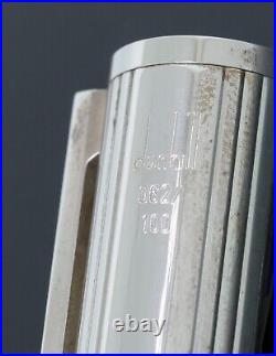 Dunhill Charleston Art Deco Lighter, Fountain Pen, Cufflinks Silver Ltd. Ed. 62/100