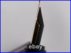 Dunhill Gemline Classic Dress Fountain Pen 18K Nib Sterling Silver 925