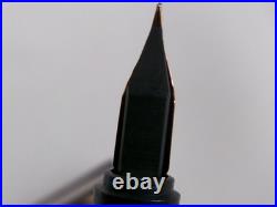 Dunhill Gemline Classic Dress Fountain Pen 18K Nib Sterling Silver 925