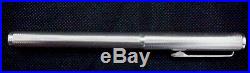 Dunhill Sterling Silver 925 Wave Design Fountain Pen 14K 585 Nib Germany