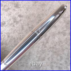 Dunhill Torpedo Sterling Silver 925 Ballpoint Pen with Scissors