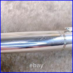 Dunhill Torpedo Sterling Silver 925 Ballpoint Pen with Scissors