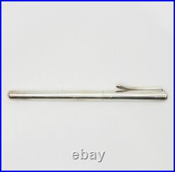 Elegant vintage sterling silver pen by Elsa Peretti Tiffany and Co
