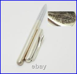 Elegant vintage sterling silver pen by Elsa Peretti Tiffany and Co