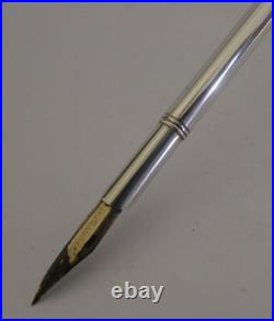 English Sterling Silver Marlborough House Dip Pen Opener 1928 Antique