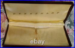 Eversharp Slim Ventura Sterling Cap, Barrel 14k Gold Medium Nib USA Pencil