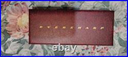 Eversharp Slim Ventura Sterling Cap, Barrel 14k Gold Medium Nib USA Pencil