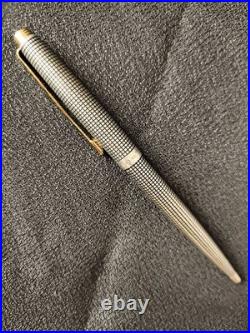 Excellent PARKER Sterling Silver Ballpoint Pen Made in France Vintage Rare
