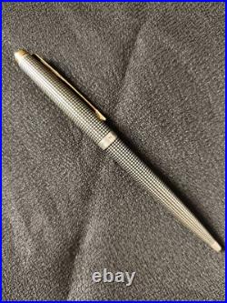 Excellent PARKER Sterling Silver Ballpoint Pen Made in France Vintage Rare