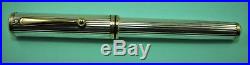 Excellent, Sheaffer Grand Connoisseur Fountain Pen In Sterling Silver