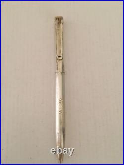 Executive Tiffany T-clip twist Ballpoint Pen sterling 925