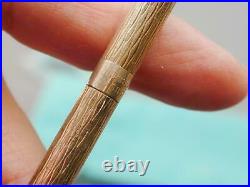 FAB Sterling Tiffany & Co Engraved Twist Ball Point Pen Germany In Pouch