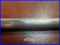 FERRARI 925 Sterling Silver Solid Guilloché Dome Vintage NOS Ballpoint Pen