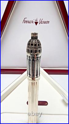 FERRARI DA VARESE LE 245/2000 ROMEA DIAMOND FOUNTAIN PEN 18K B NIB NEW With BOX