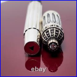 FERRARI DA VARESE LE 245/2000 ROMEA DIAMOND FOUNTAIN PEN 18K B NIB NEW With BOX