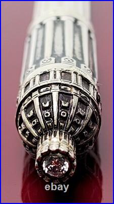 FERRARI DA VARESE LE 245/2000 ROMEA DIAMOND FOUNTAIN PEN 18K B NIB NEW With BOX