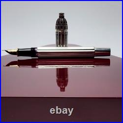 FERRARI DA VARESE LE 245/2000 ROMEA DIAMOND FOUNTAIN PEN 18K B NIB NEW With BOX