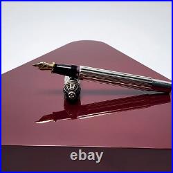 FERRARI DA VARESE LE 245/2000 ROMEA DIAMOND FOUNTAIN PEN 18K B NIB NEW With BOX
