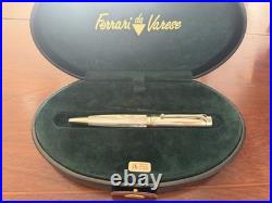 FERRARI DA VARESE Sterling Silver 925 Capped Pearl Facets Pen, Vintage 1980s Box FERRARI DA VARESE Sterling Silver 925 Capped Pearl Facets Pen, Vintage 1980s Box
