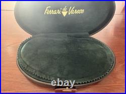 FERRARI DA VARESE Sterling Silver 925 Capped Pearl Facets Pen, Vintage 1980s Box