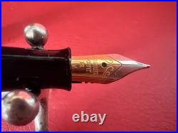 FERRARI Vintage 1980s 925 Sterling Silver Guilloché Fountain Pen Set