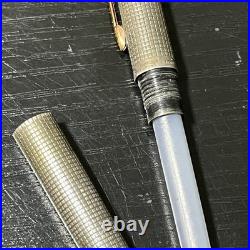 FOR PARTS Parker Sterling Silver Rollerball & Fountain Pen 14k Nib & Pencil